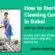 How Much Does It Cost to Open a Cleaning Company in Dubai?