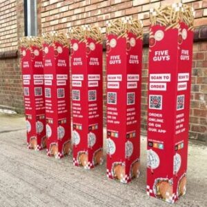 Custom Shapes and Sizes for Unique Estate Agent Boards