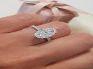 Elegant Brilliance: Oval Diamond Engagement Rings by KRK Jewels
