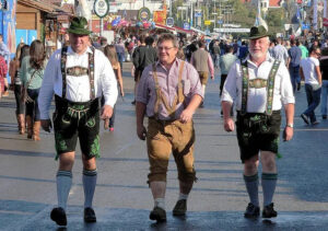 How do you put together a traditional German Oktoberfest outfit?