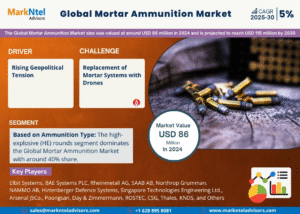 Mortar Ammunition Market Intelligence: Trends, Players, and Forecasts 2030