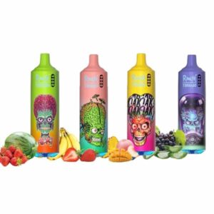 Box of 10 R and M Tornado 9000 Puffs Disposable Vape