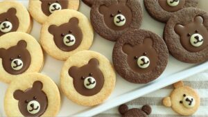 Teddy Bear Butter Cookies Recipe