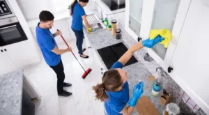 kitchen cleaning