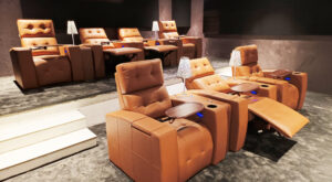 recliner seats in theatre