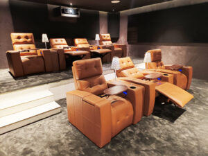 recliner seats in theatre