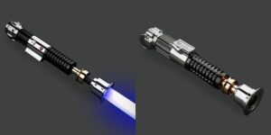 black and white lightsaber