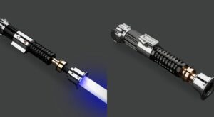 black and white lightsaber