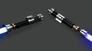 star wars lightsaber white