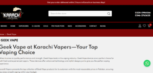 Geek Vape Price in Pakistan: What You Need to Know Before You Buy