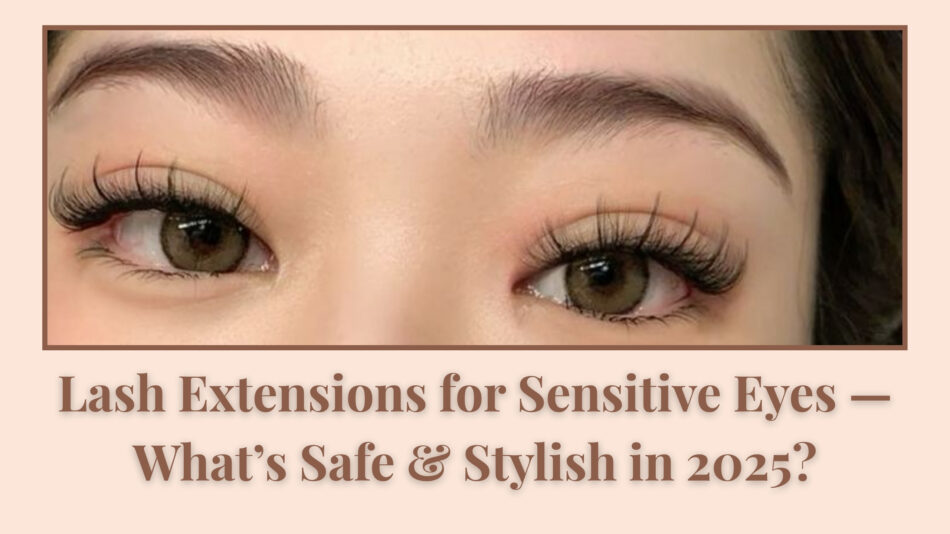 Lash Extensions for Sensitive Eyes — What’s Safe & Stylish in 2025?