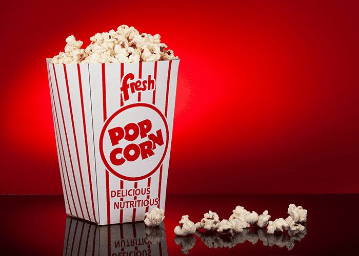 branded popcorn bags