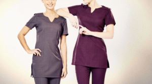 purple label yoga scrubs