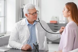 Doctor at Home for Routine Physical Exams