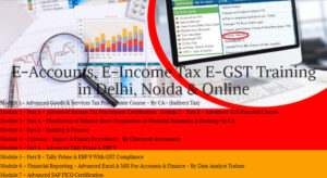 Free SAP FICO Course with Accounting Training, Best Income Tax and GST Course in Delhi by “SLA Consultants”