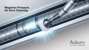 What Makes Negative Pressure Air Duct Cleaning Unique in Auburn?