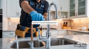 How Long Does Kitchen Faucet Replacement Take in Beverly Hills?