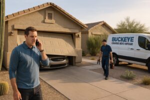 What Issues Cause Same Day Garage Door Repair in Buckeye?