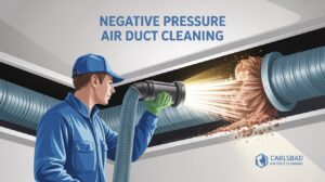 What Are the Environmental Benefits of Negative Pressure Air Duct Cleaning in Carlsbad?