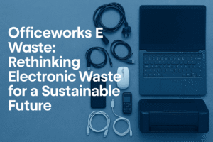 Officeworks E Waste: Rethinking Electronic Waste for a Sustainable Future