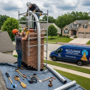 What Are the Benefits of Upgrading to a New Chimney Liner in Bellflower?