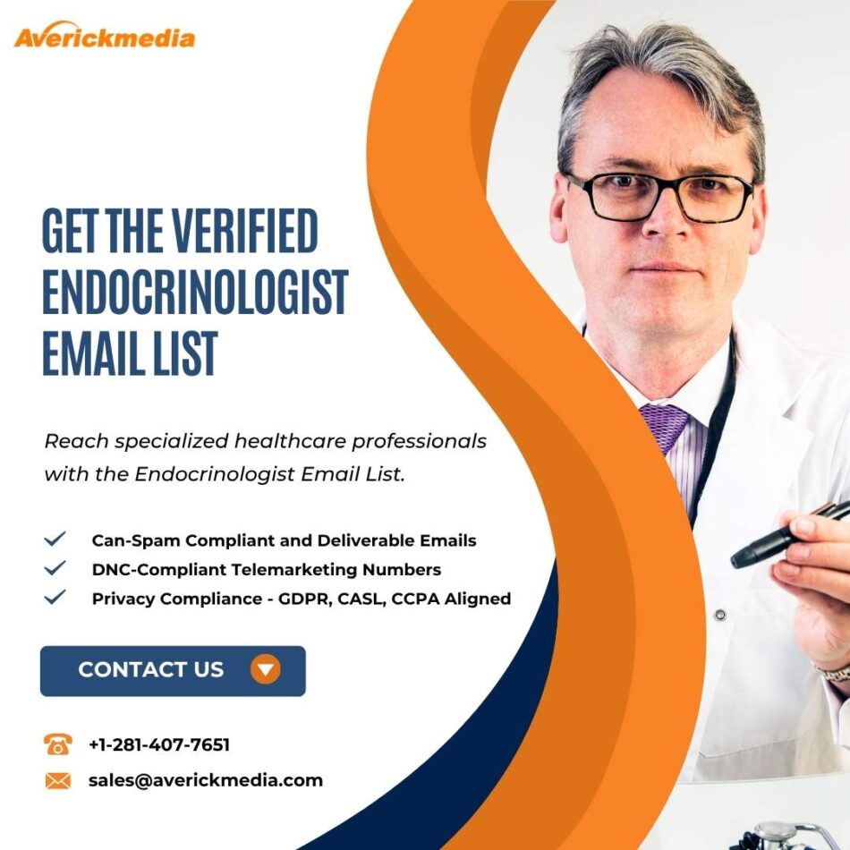 Endocrinologist Email List