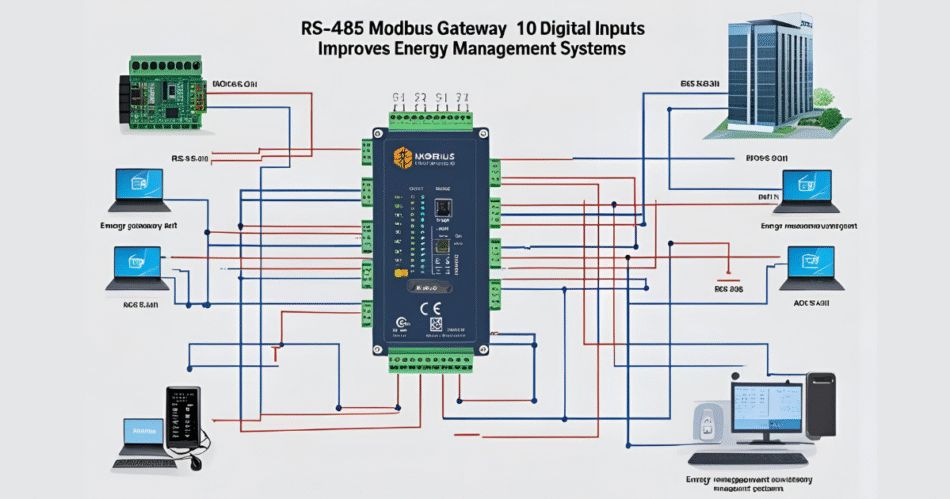 How RS-485 Modbus Gateway with 10 Digital Inputs Improves Energy Management Systems