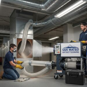 How Can Negative Pressure Air Duct Cleaning Help with Allergies in San Mateo?