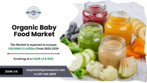 Organic Baby Food Market Growth and Share Analysis 2034