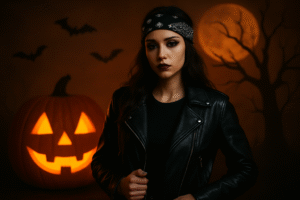 Leather Jackets & Halloween Fashion The Perfect Match: