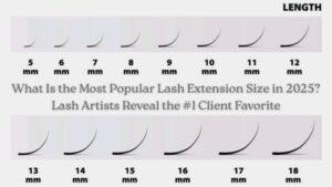 What Is the Most Popular Lash Extension Size in 2025? Lash Artists Reveal the #1 Client Favorite