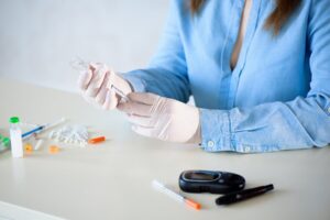 Replacing Lost Fluids with Glucose Drip at Home