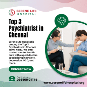 Top 3 Psychiatrist in Chennai Tamil Nadu | Serene Life Hospital
