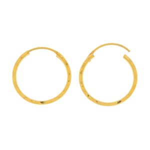 Timeless Beauty with 22ct Gold Earrings