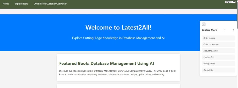 Latest2All – Python MCQs, Coding Tutorials & Tech News | GitHub & E-book Deals