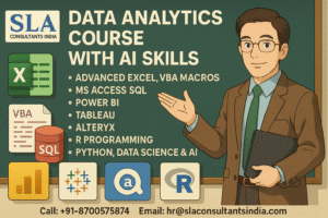 Data Analytics Certification Course with AI & ChatGPT [English], Adapt Job with AI Skills for 2026, by SLA Consultants India,