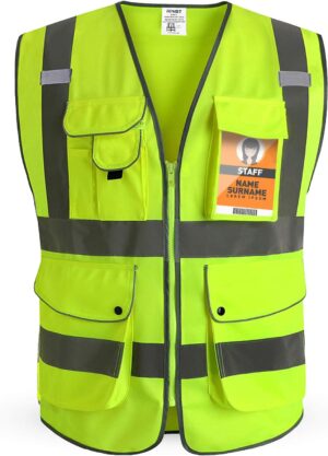 Safety Vests: Enhancing Visibility for Safer Work Environments