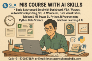 MIS Certification Course, Upskills with AI for 2026, by SLA Consultants India,