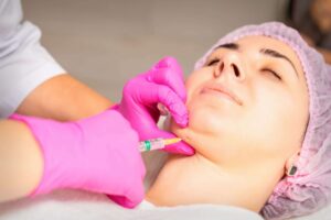 Do Kybella injections target stubborn chin fat?