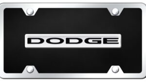 Upgrade Your Ride with Stylish Dodge and Ford License Plates