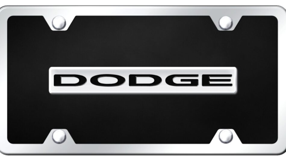 Upgrade Your Ride with Stylish Dodge and Ford License Plates