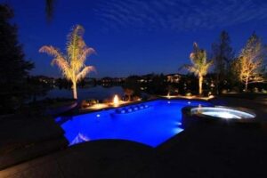 Surface-Mounted Swimming Pool Lamps: Practical Lighting for Stunning Pools