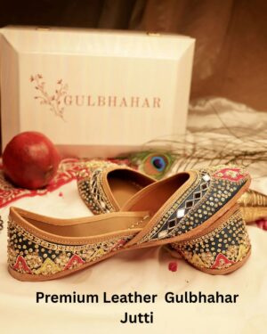Premium Leather Gulbhahar Jutti