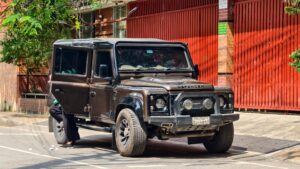 Restored Land Rover Defender