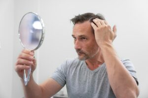 Does testosterone cause hair loss in men
