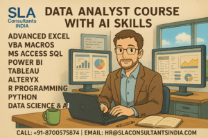 Transform Your Career Path with SLA Consultants India’s AI-Powered Data Analyst Course in Delhi