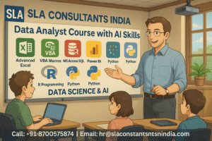 Become a Job-Ready Professional with SLA Consultants India’s Data Analyst Training in Delhi