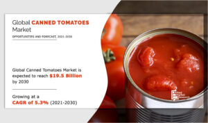 Canned Tomatoes Market to Witness Remarkable Growth from 2021 – 2030