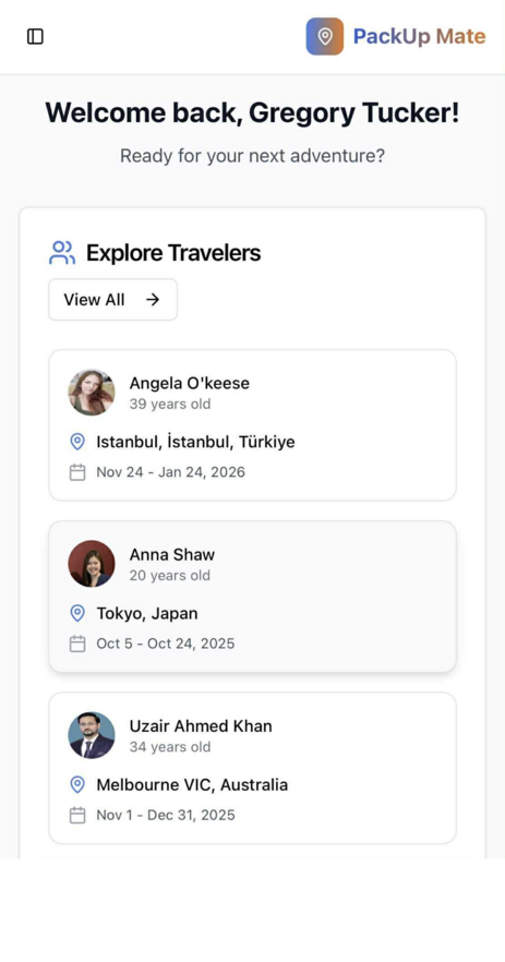Find Travel Partner Easily Using Packup Mate and Turn Solo Trips into Shared Adventures