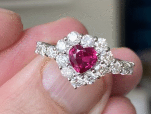 Exploring the Unique Beauty of Unheated Burma Ruby Rings
